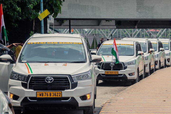 Attari Car Service taxi fleet in Siliguri