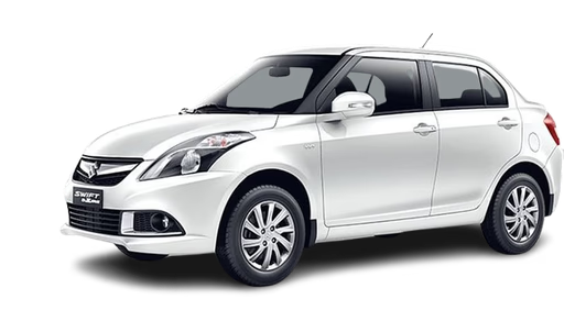 Maruti Swift Dzire sedan available for hire in Siliguri