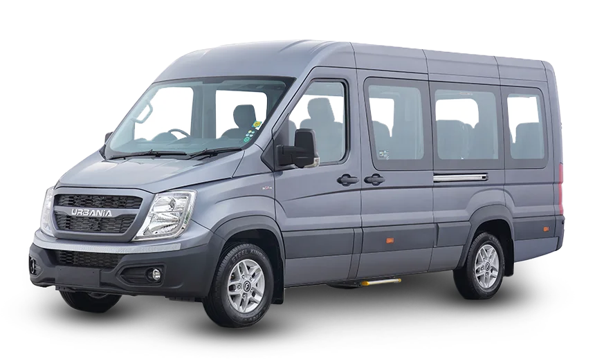 Force Urbania 17 passenger premium van for group tours